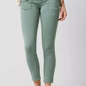 Select Signature Ankle Skinny Stretch Jean - Beautiful Sage Green